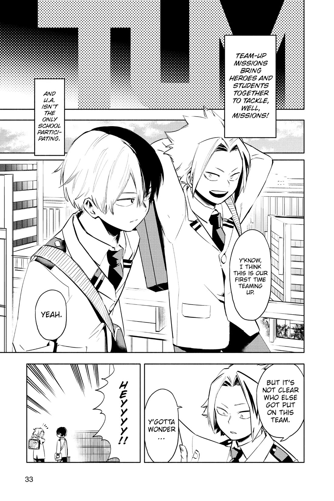 My Hero Academia Team Up Mission chapter 5 page 3