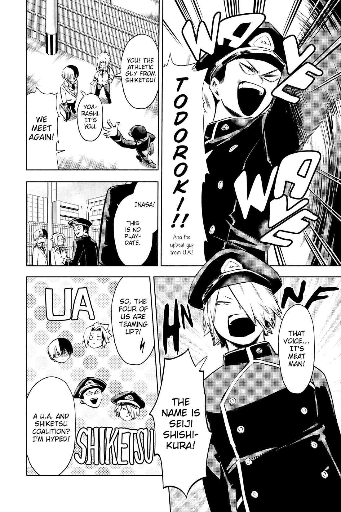 My Hero Academia Team Up Mission chapter 5 page 4
