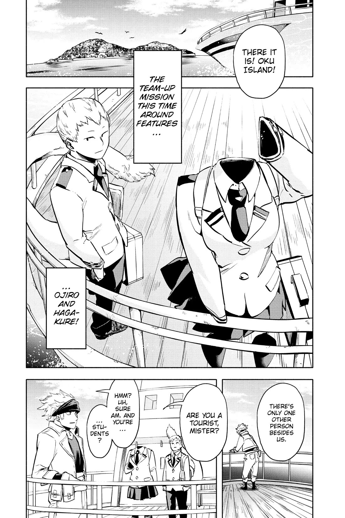 My Hero Academia Team Up Mission chapter 6 page 2