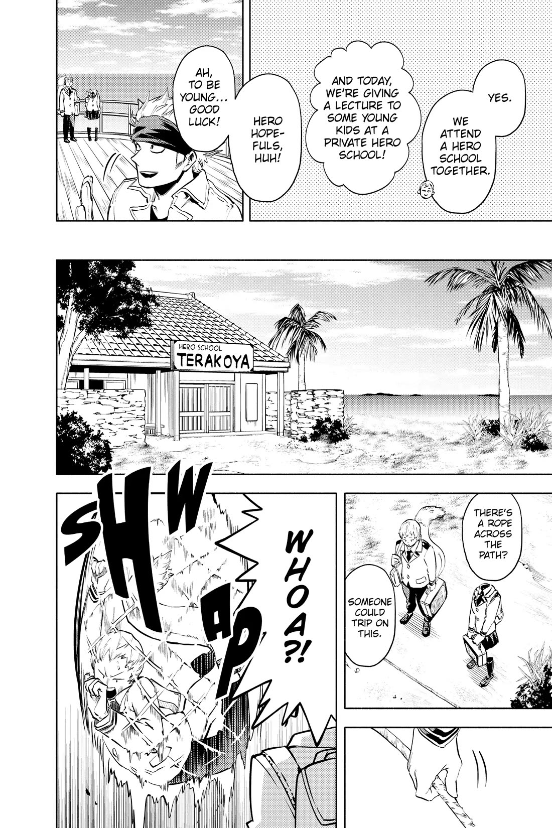 My Hero Academia Team Up Mission chapter 6 page 3