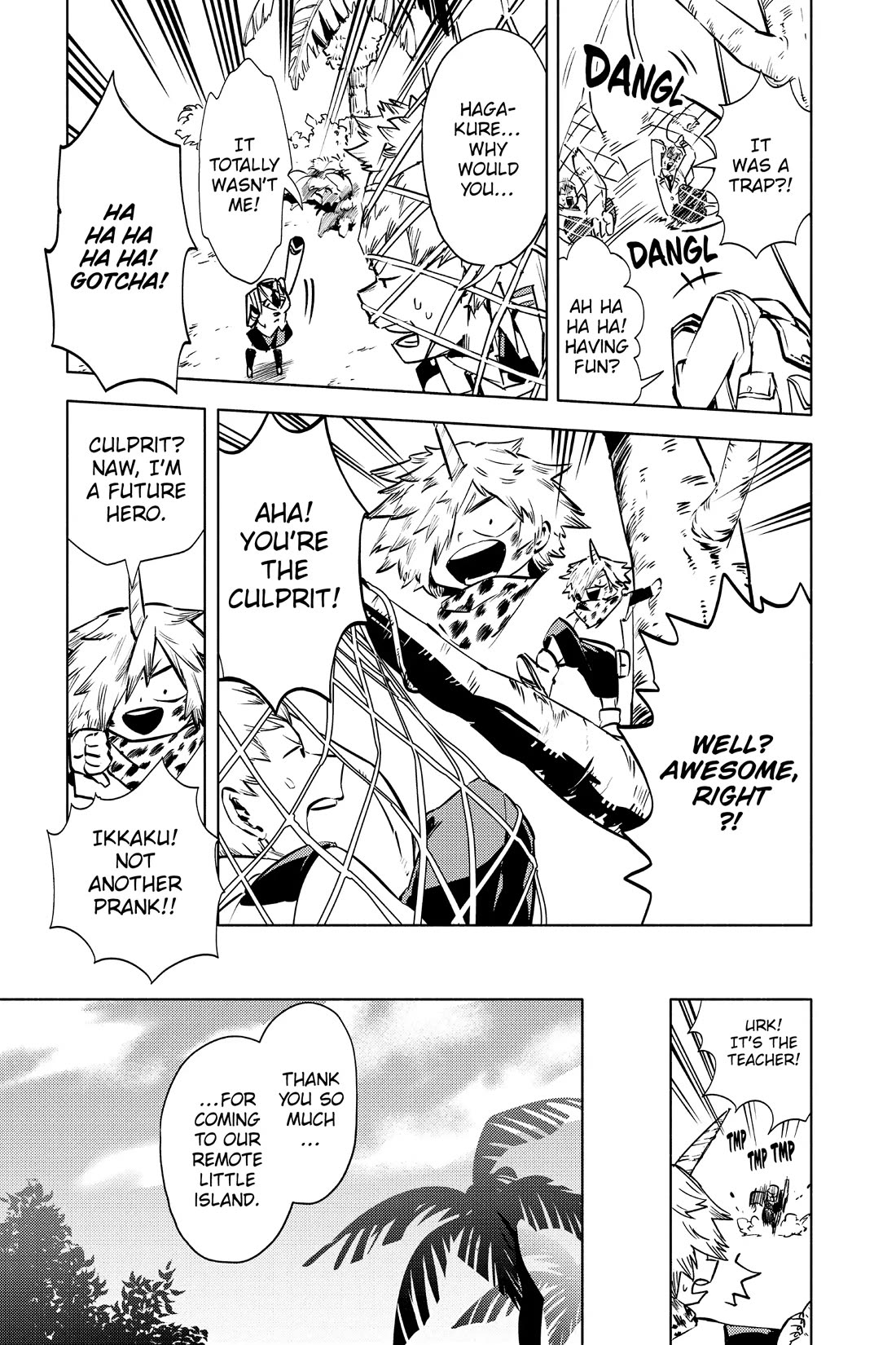 My Hero Academia Team Up Mission chapter 6 page 4