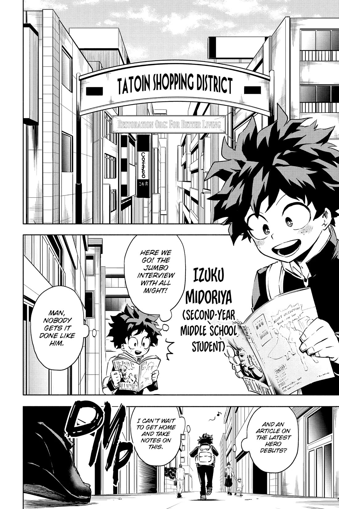 My Hero Academia Team Up Mission chapter 9.5 page 2