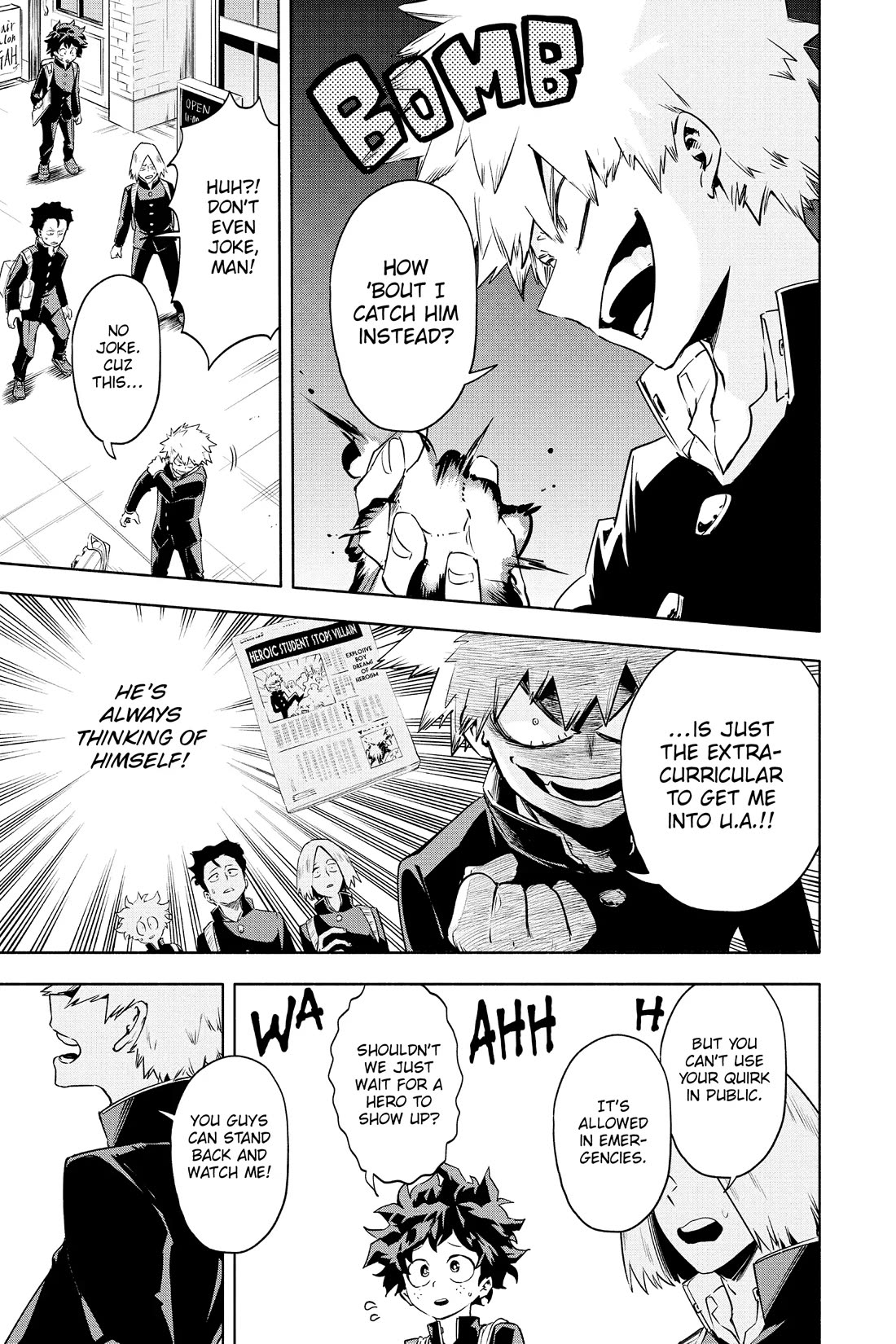My Hero Academia Team Up Mission chapter 9.5 page 7