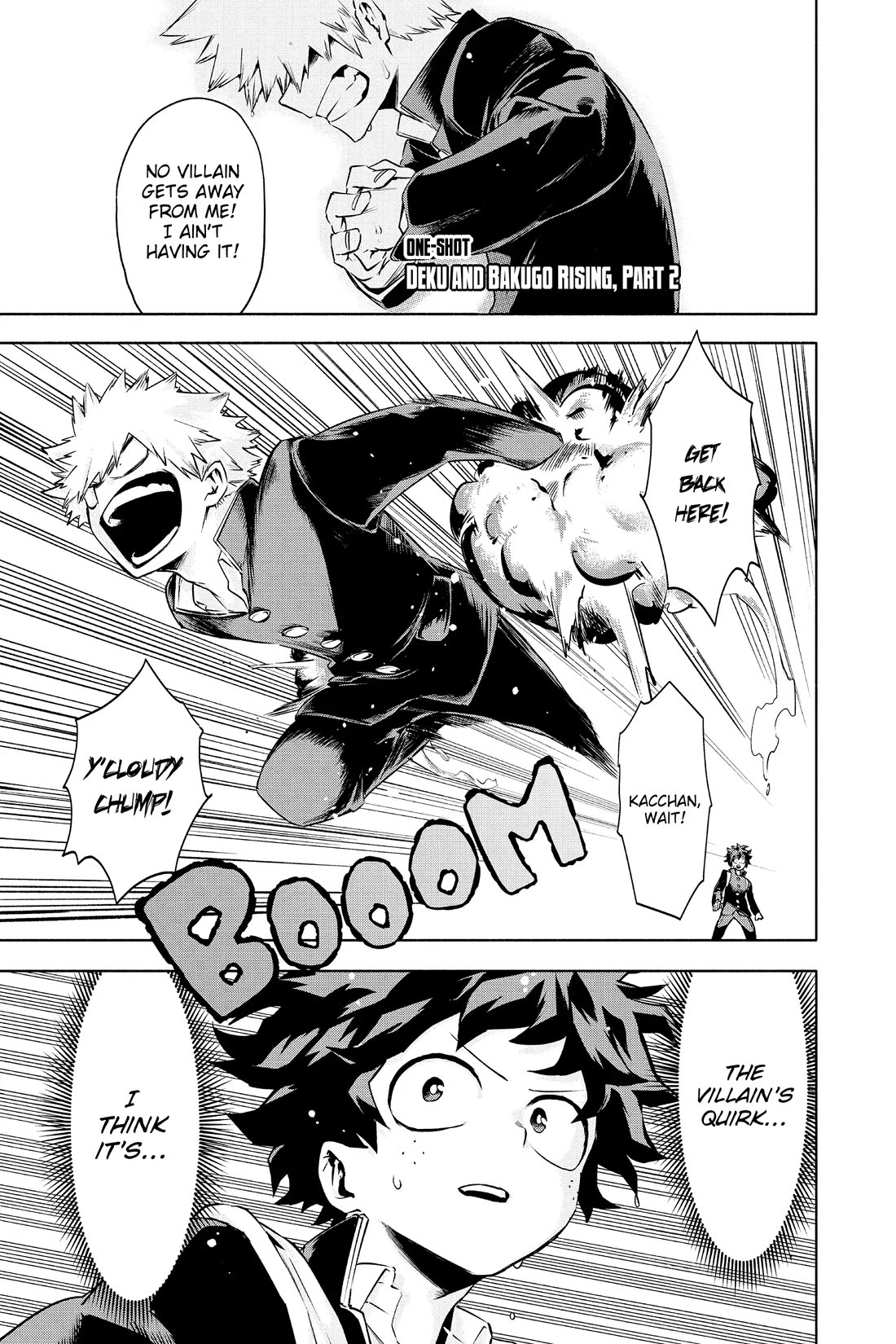 My Hero Academia Team Up Mission chapter 9.6 page 1