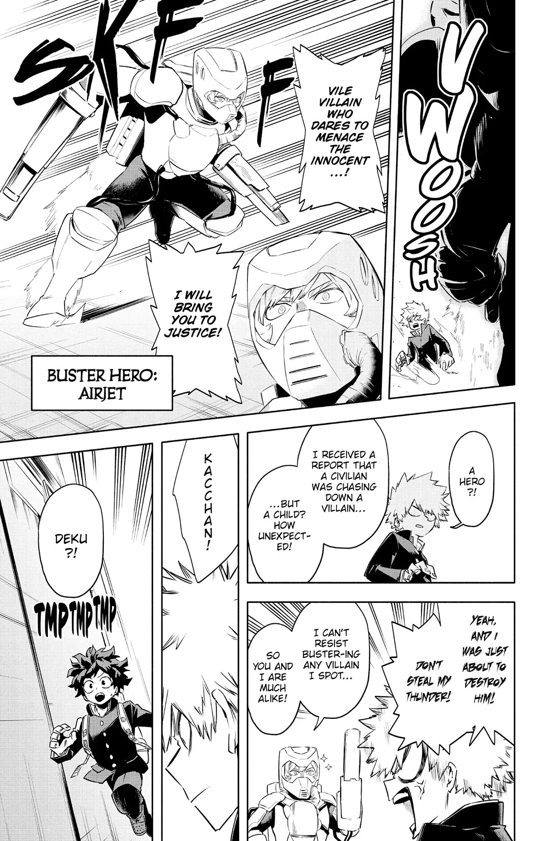 My Hero Academia Team Up Mission chapter 9.6 page 11