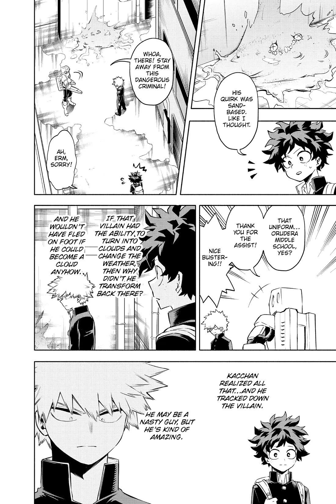 My Hero Academia Team Up Mission chapter 9.6 page 12