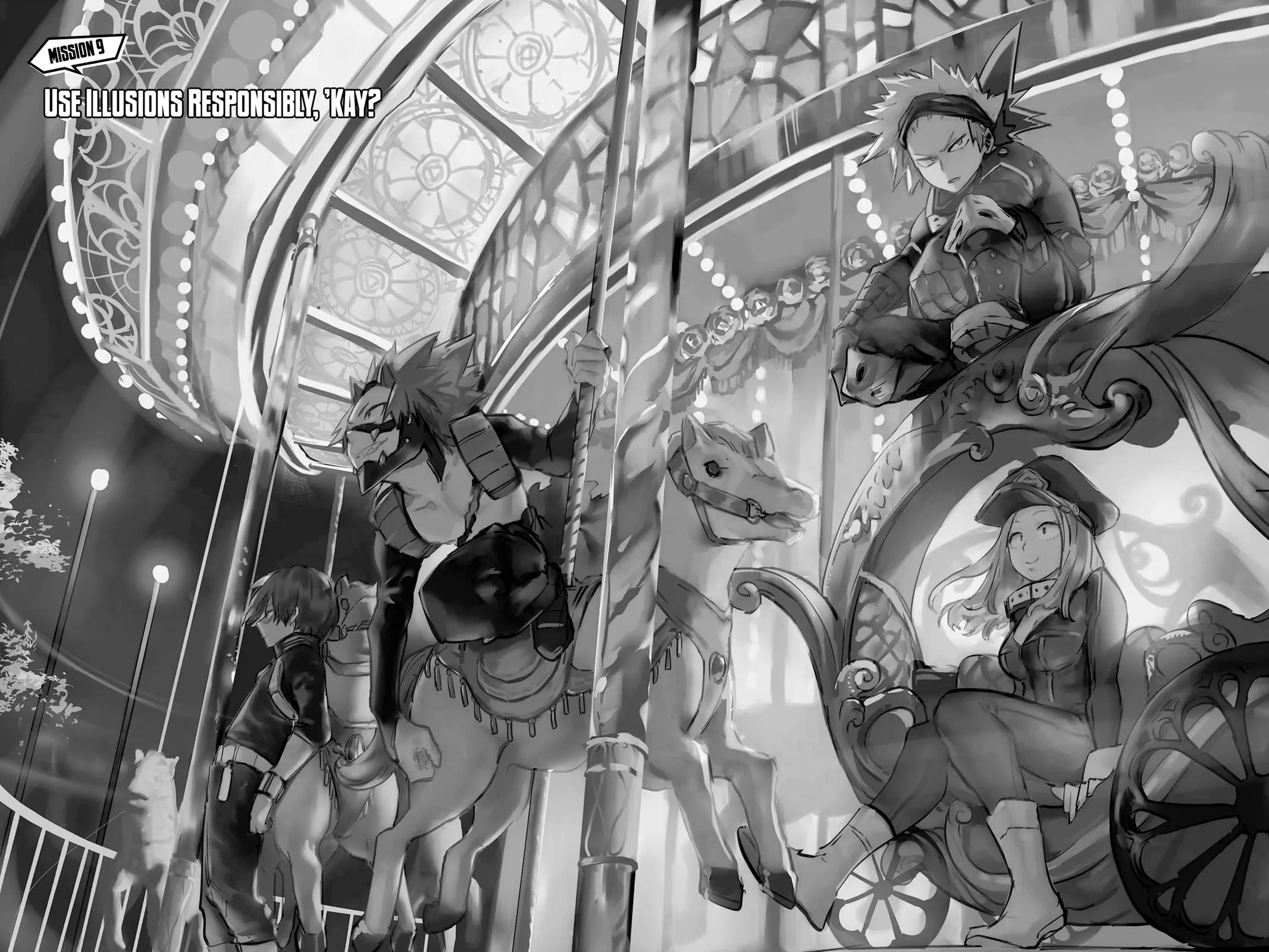 My Hero Academia Team Up Mission chapter 9 page 1