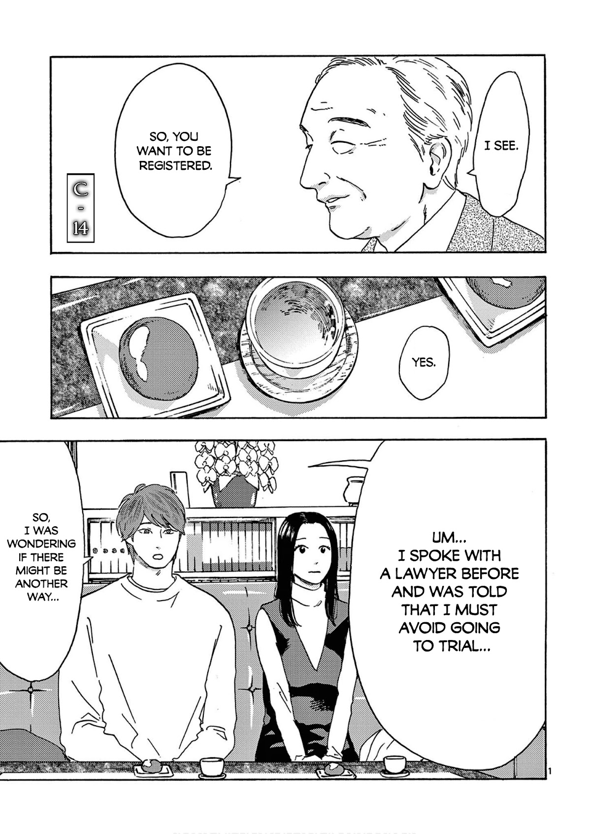 My Husband Is Sleeping in the Freezer chapter 14 page 1