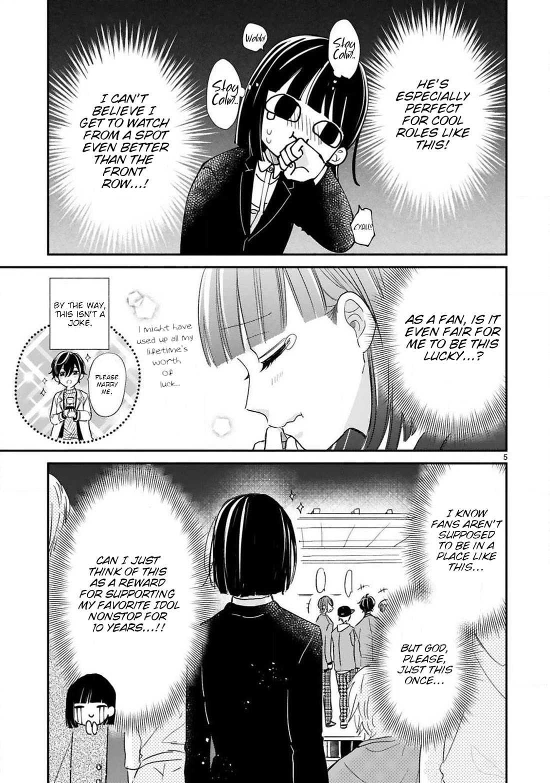 My Idol Came To My House! chapter 11 page 5