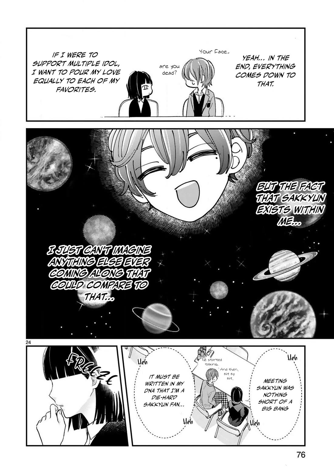 My Idol Came To My House! chapter 13 page 4