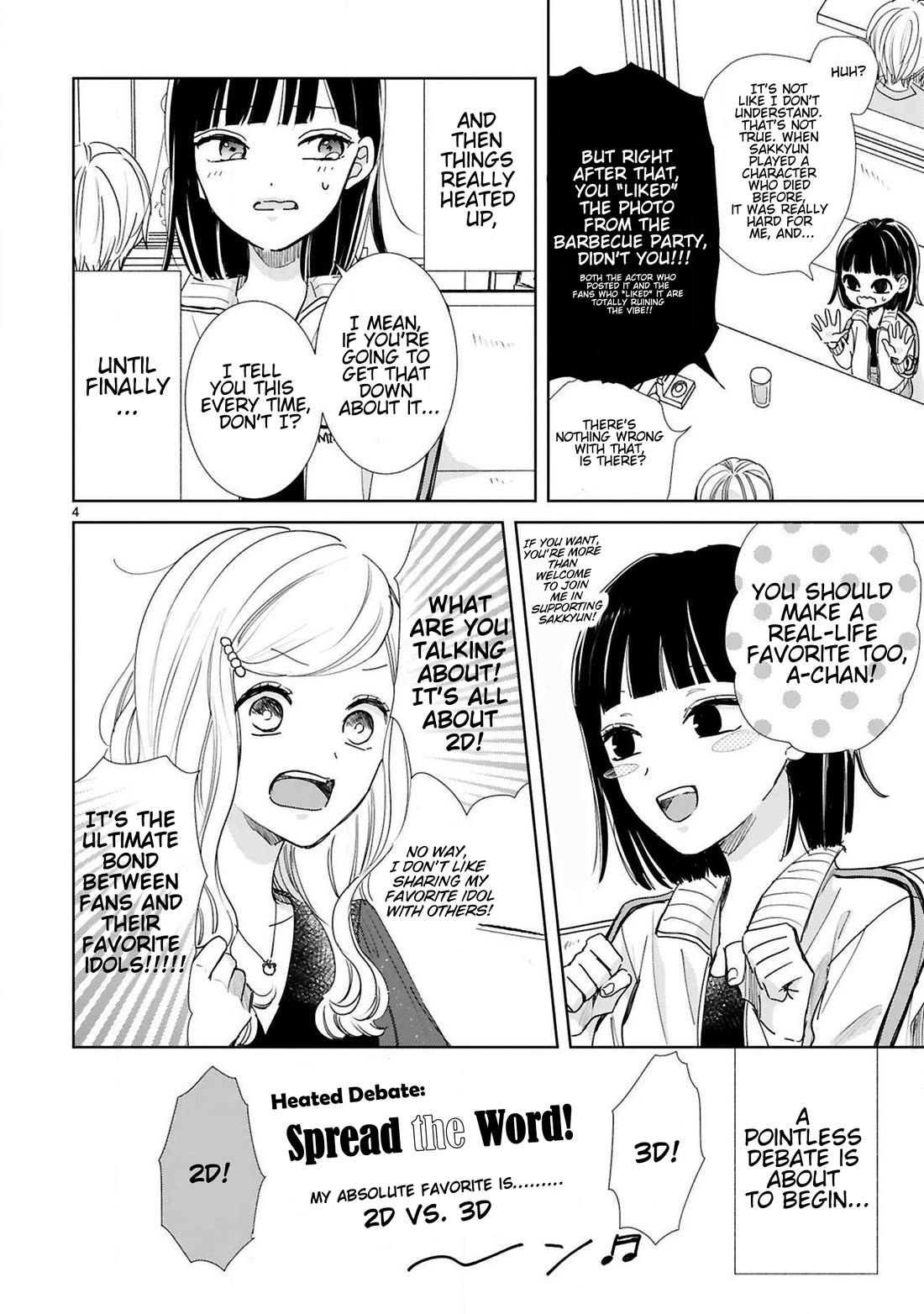 My Idol Came To My House! chapter 6 page 4