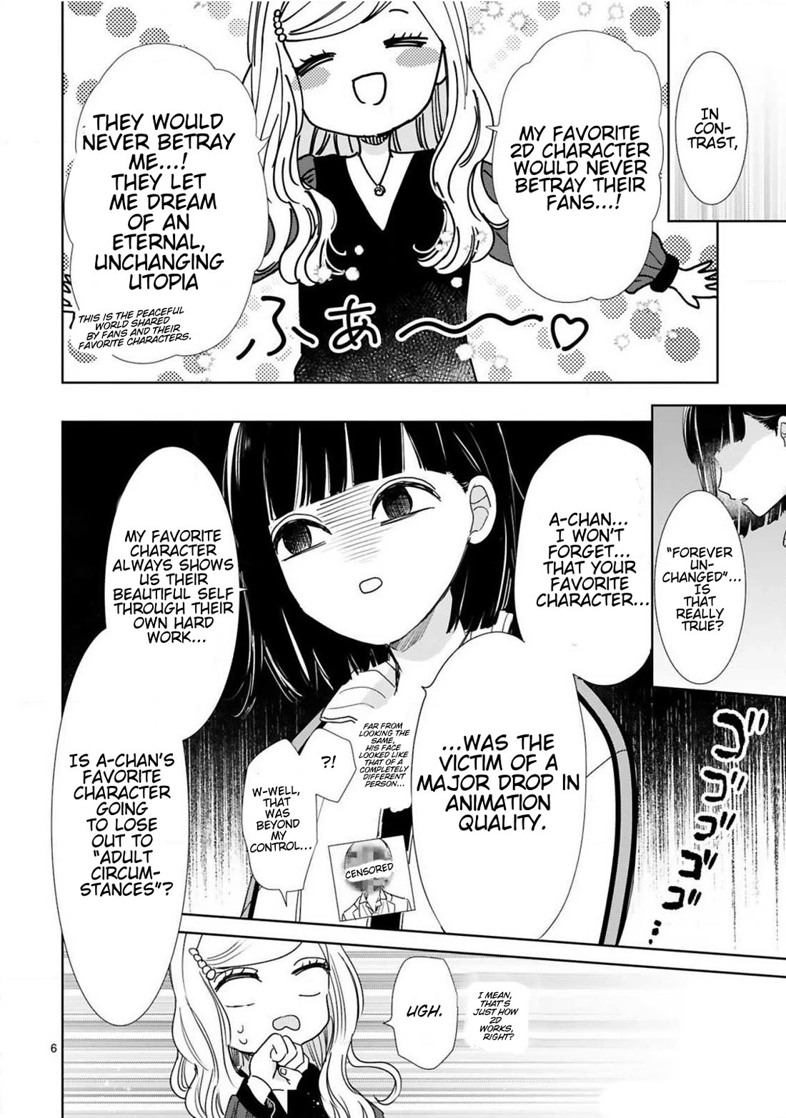 My Idol Came To My House! chapter 6 page 6