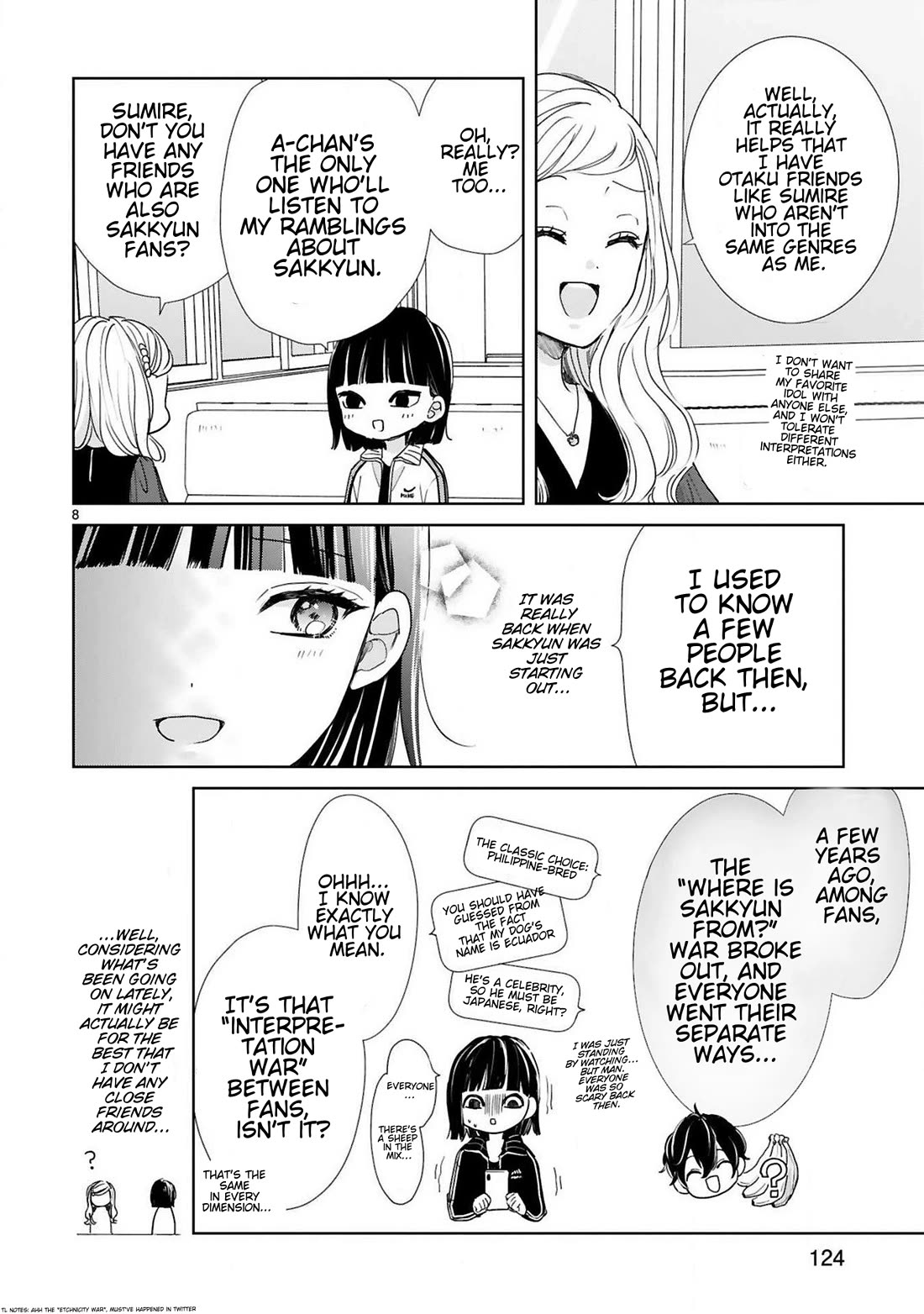 My Idol Came To My House! chapter 6 page 8