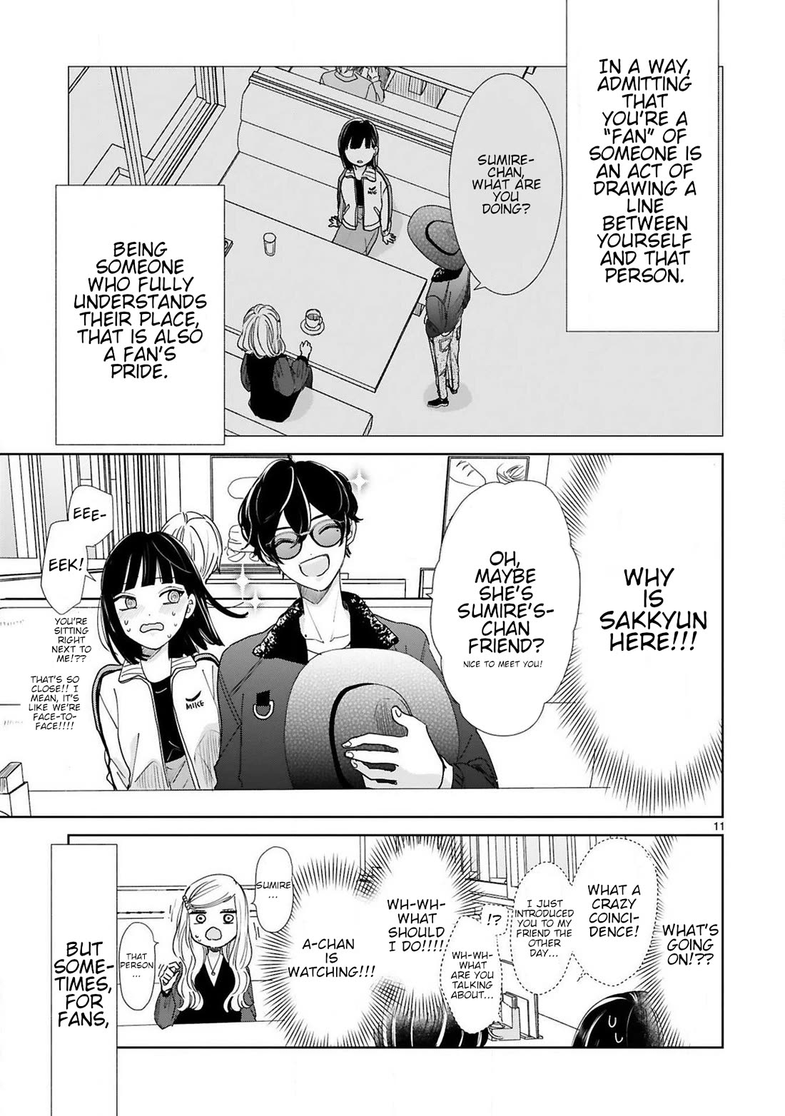 My Idol Came To My House! chapter 7 page 1