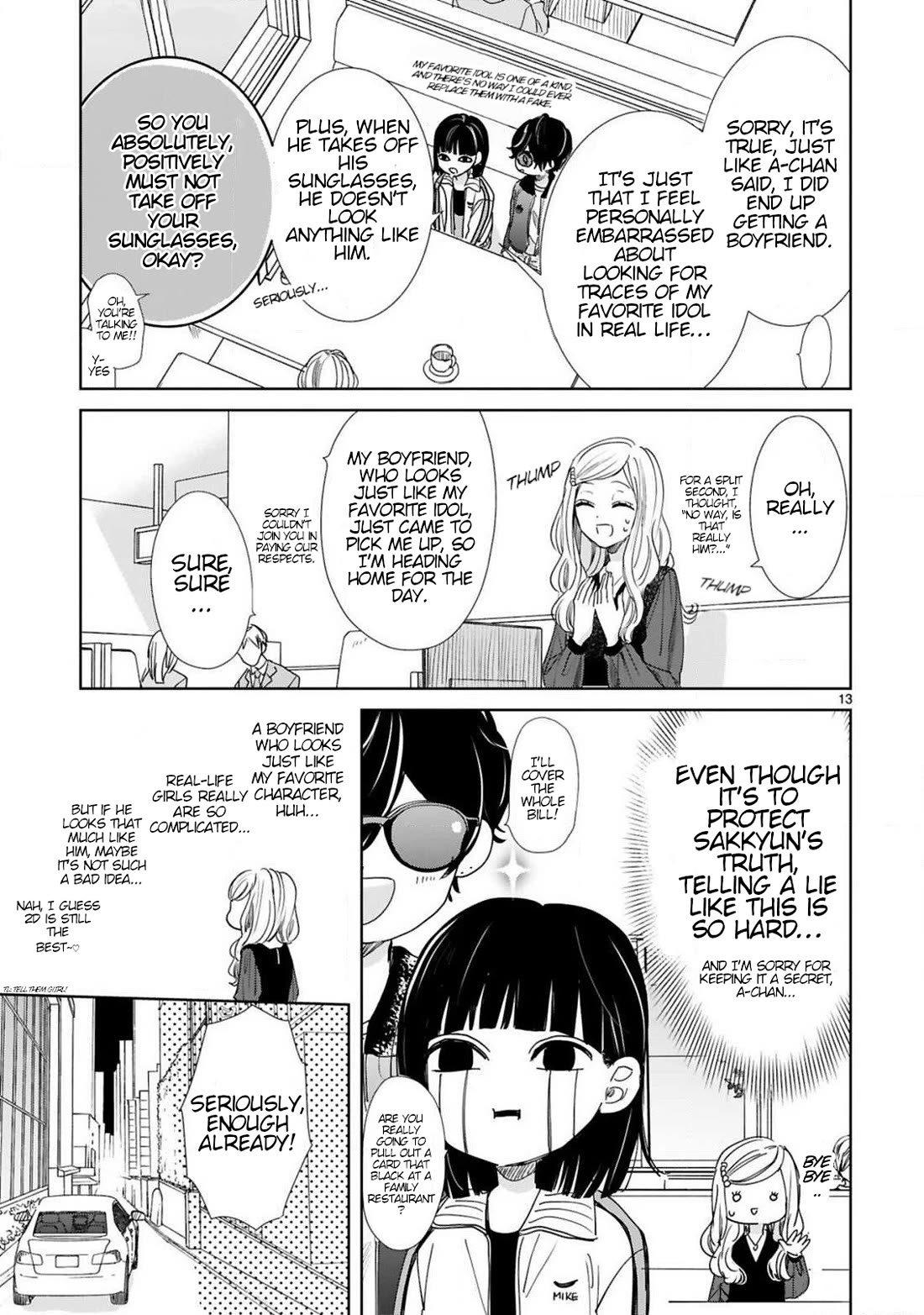 My Idol Came To My House! chapter 7 page 3
