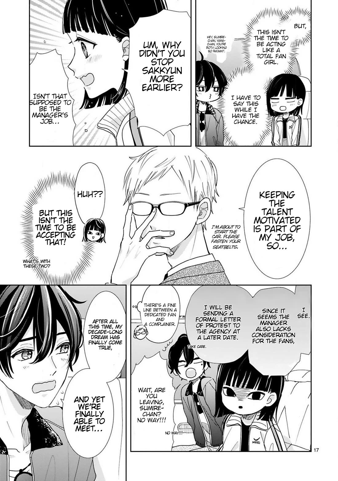 My Idol Came To My House! chapter 7 page 7
