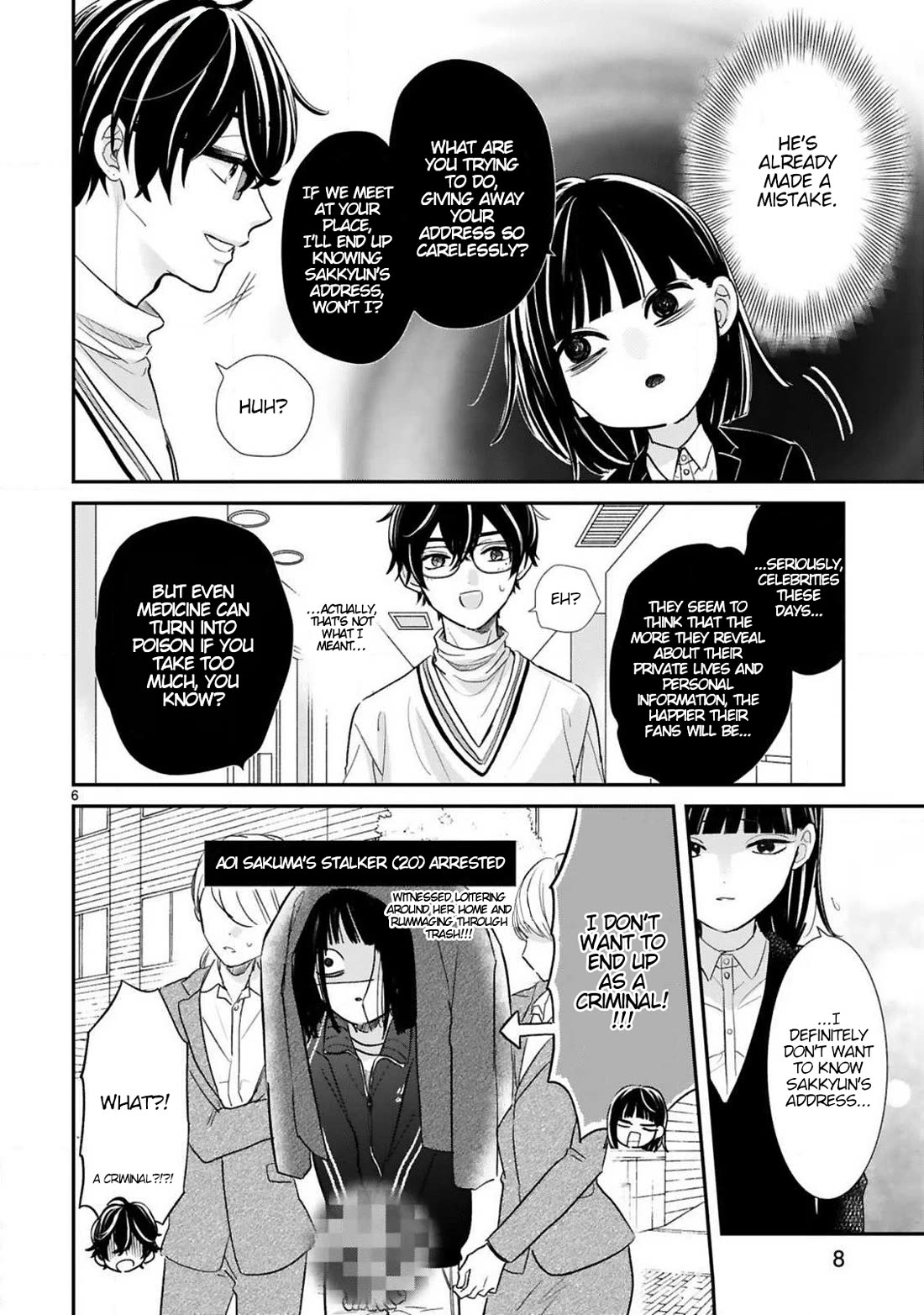 My Idol Came To My House! chapter 8 page 9