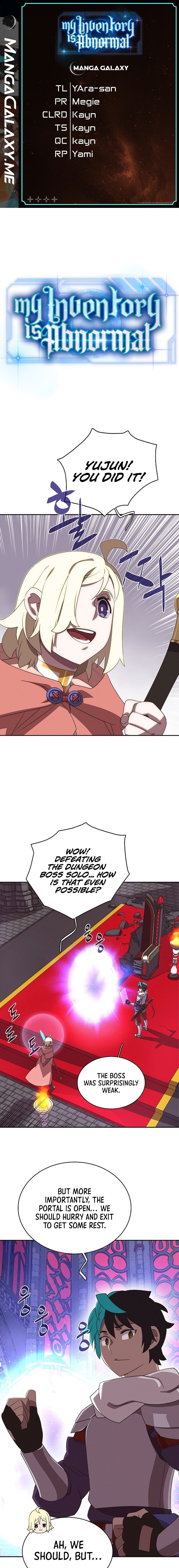 My Inventory Is Abnormal chapter 12 page 1