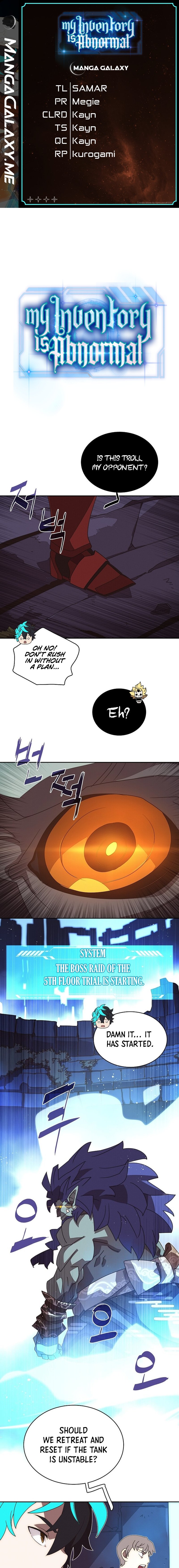 My Inventory Is Abnormal chapter 14 page 1