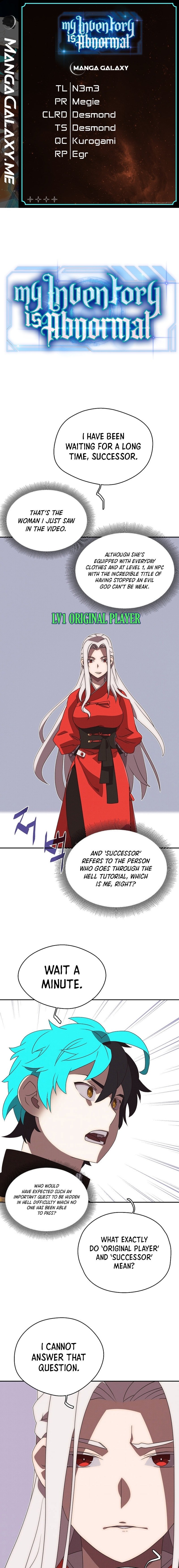 My Inventory Is Abnormal chapter 16 page 1