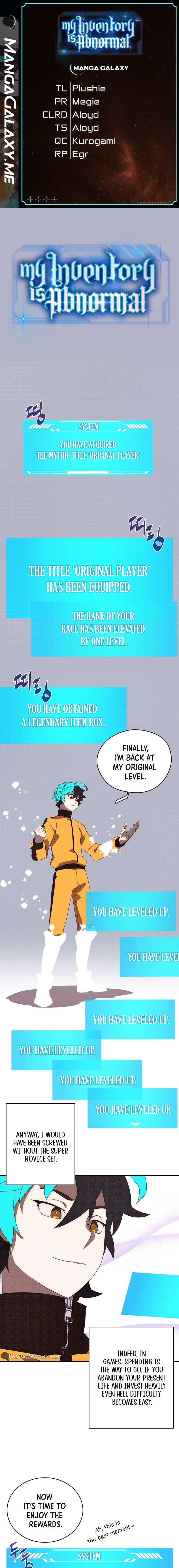 My Inventory Is Abnormal chapter 17 page 1