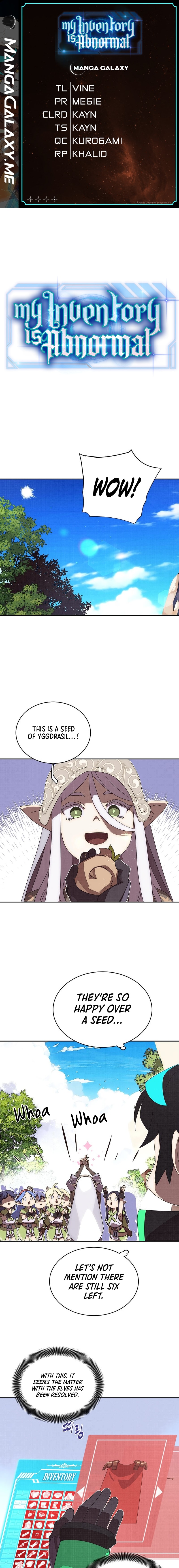 My Inventory Is Abnormal chapter 25 page 1