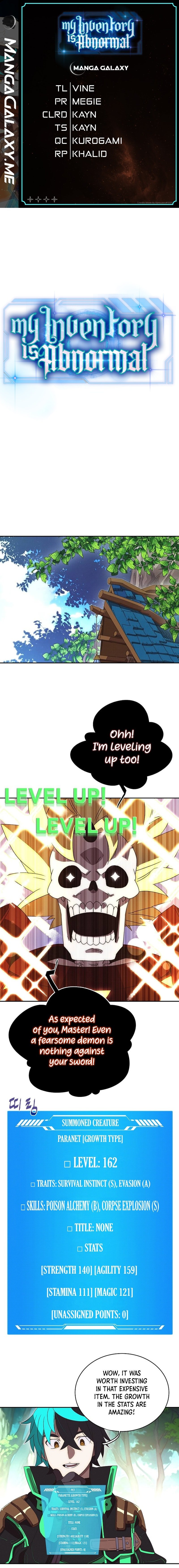 My Inventory Is Abnormal chapter 26 page 1