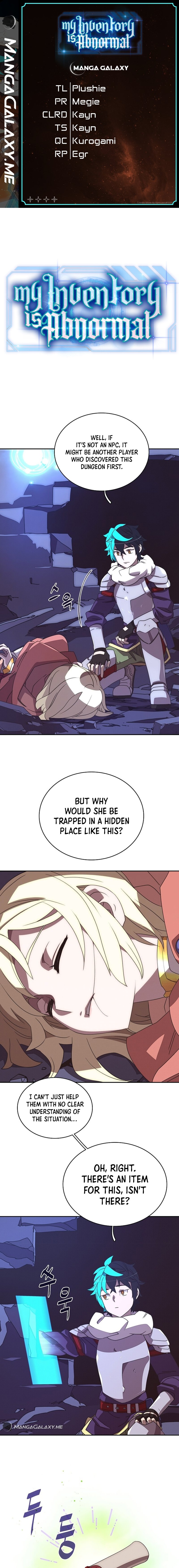 My Inventory Is Abnormal chapter 9 page 1