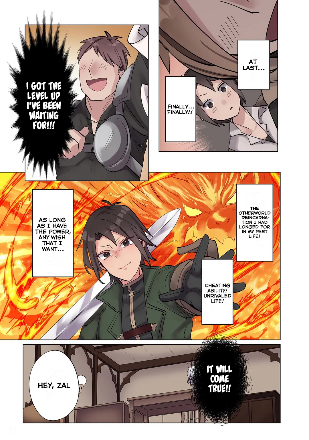 My level up is strange! ~ Reincarnation of a great Man in a Different World chapter 6 page 3