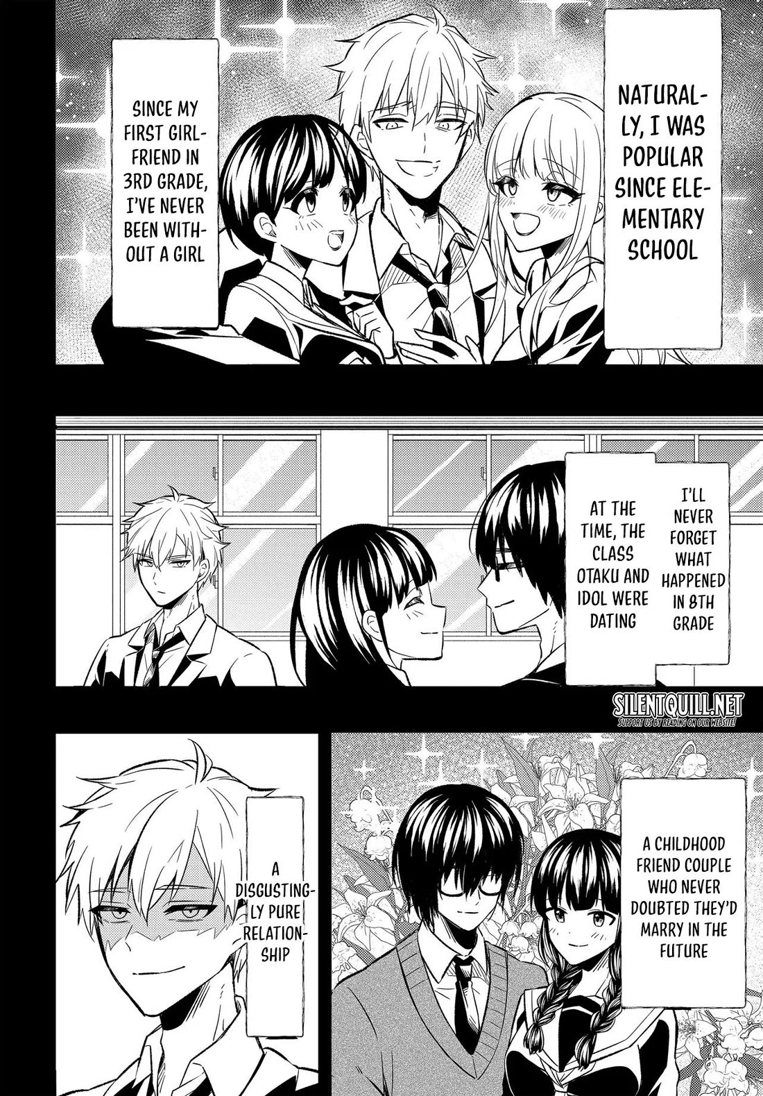 My Life Turned Around: After Being Cheated on and Falsely Accused, I Ended up Being Adored by the Most Beautiful Girl in School chapter 3 page 7