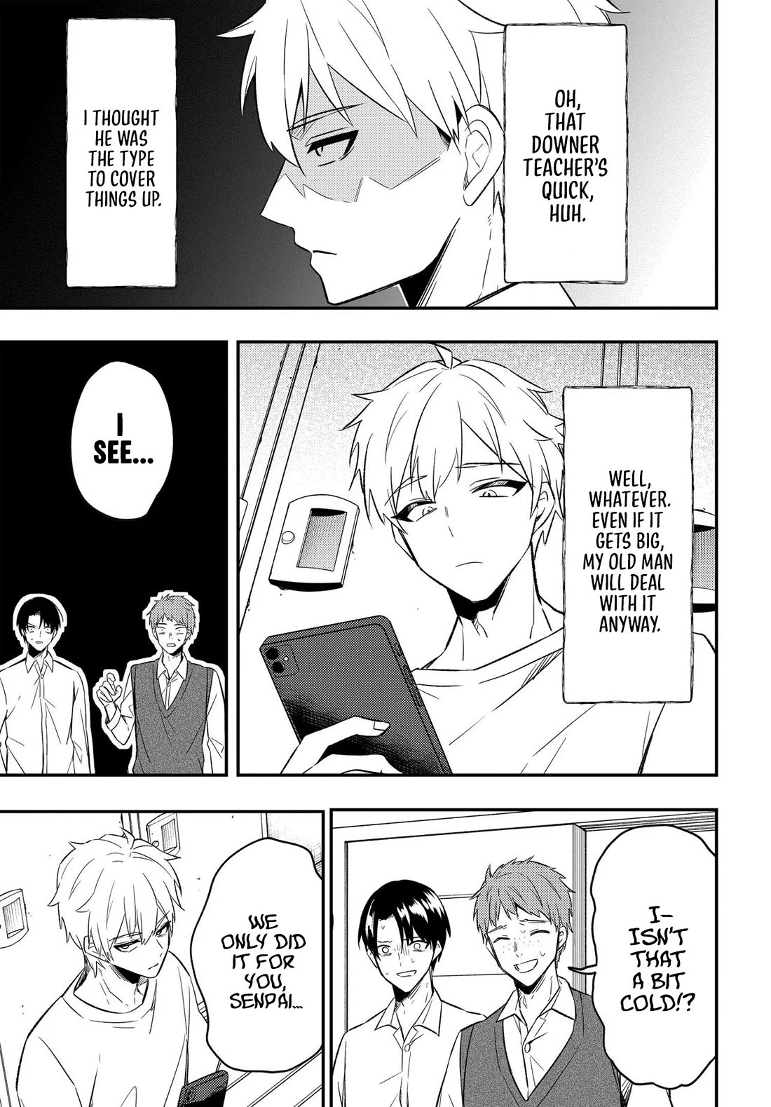 My Life Turned Around: After Being Cheated on and Falsely Accused, I Ended up Being Adored by the Most Beautiful Girl in School chapter 4 page 8