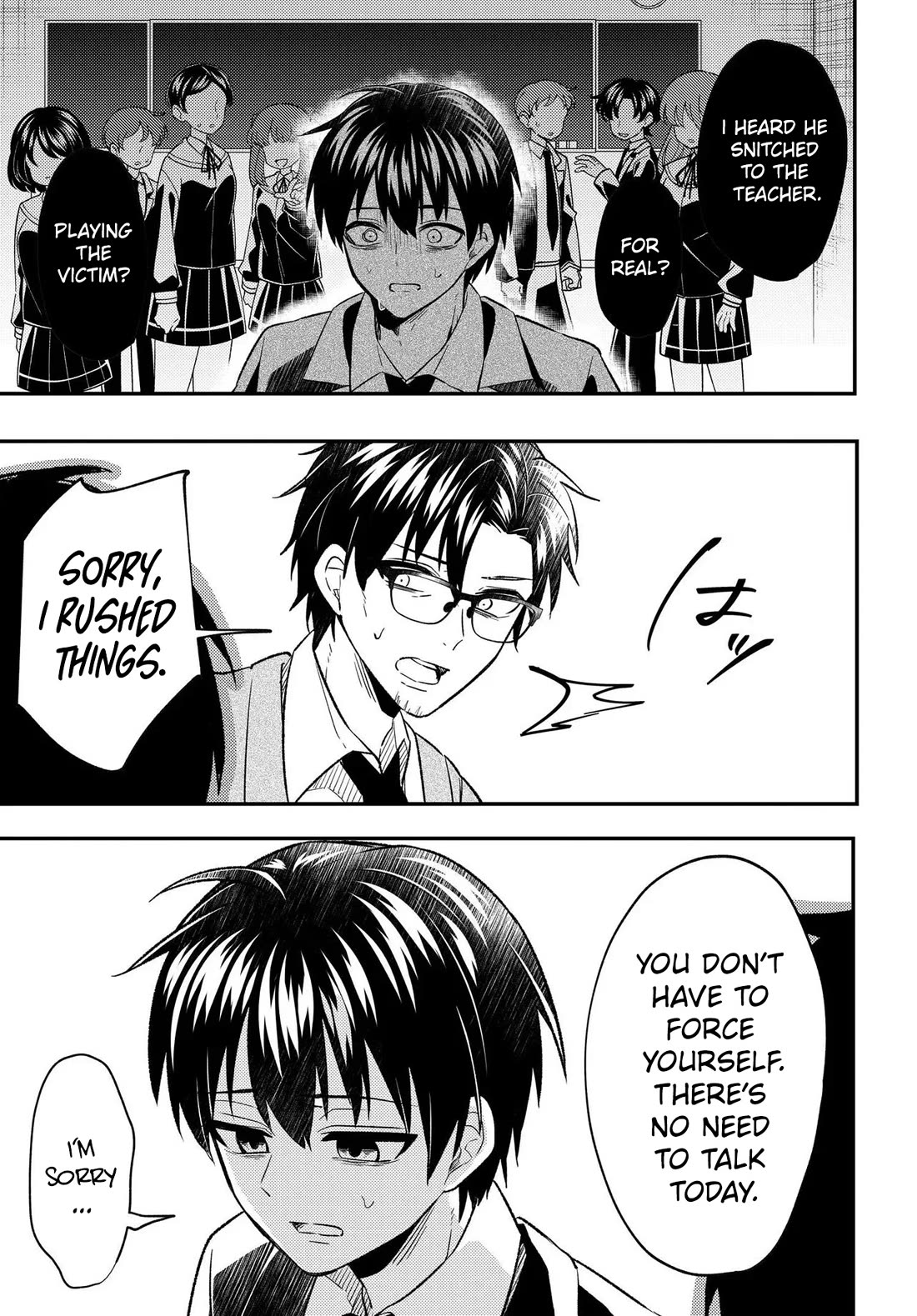 My Life Turned Around: After Being Cheated on and Falsely Accused, I Ended up Being Adored by the Most Beautiful Girl in School chapter 7 page 24