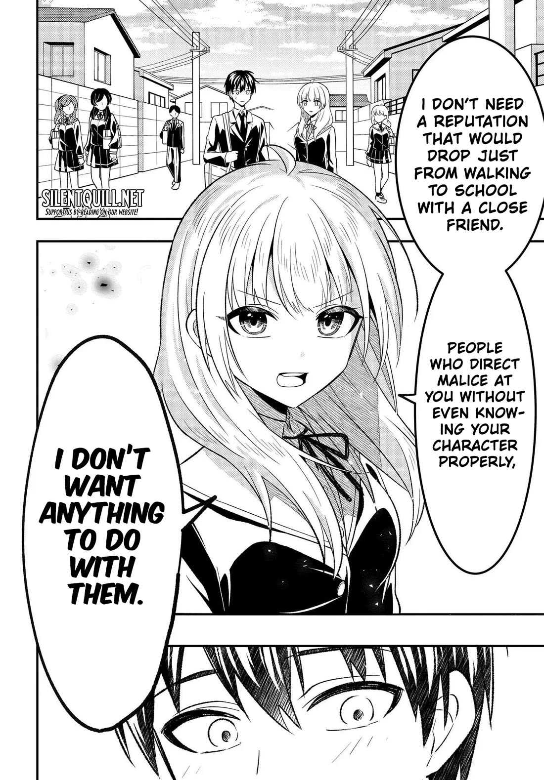 My Life Turned Around: After Being Cheated on and Falsely Accused, I Ended up Being Adored by the Most Beautiful Girl in School chapter 7 page 9