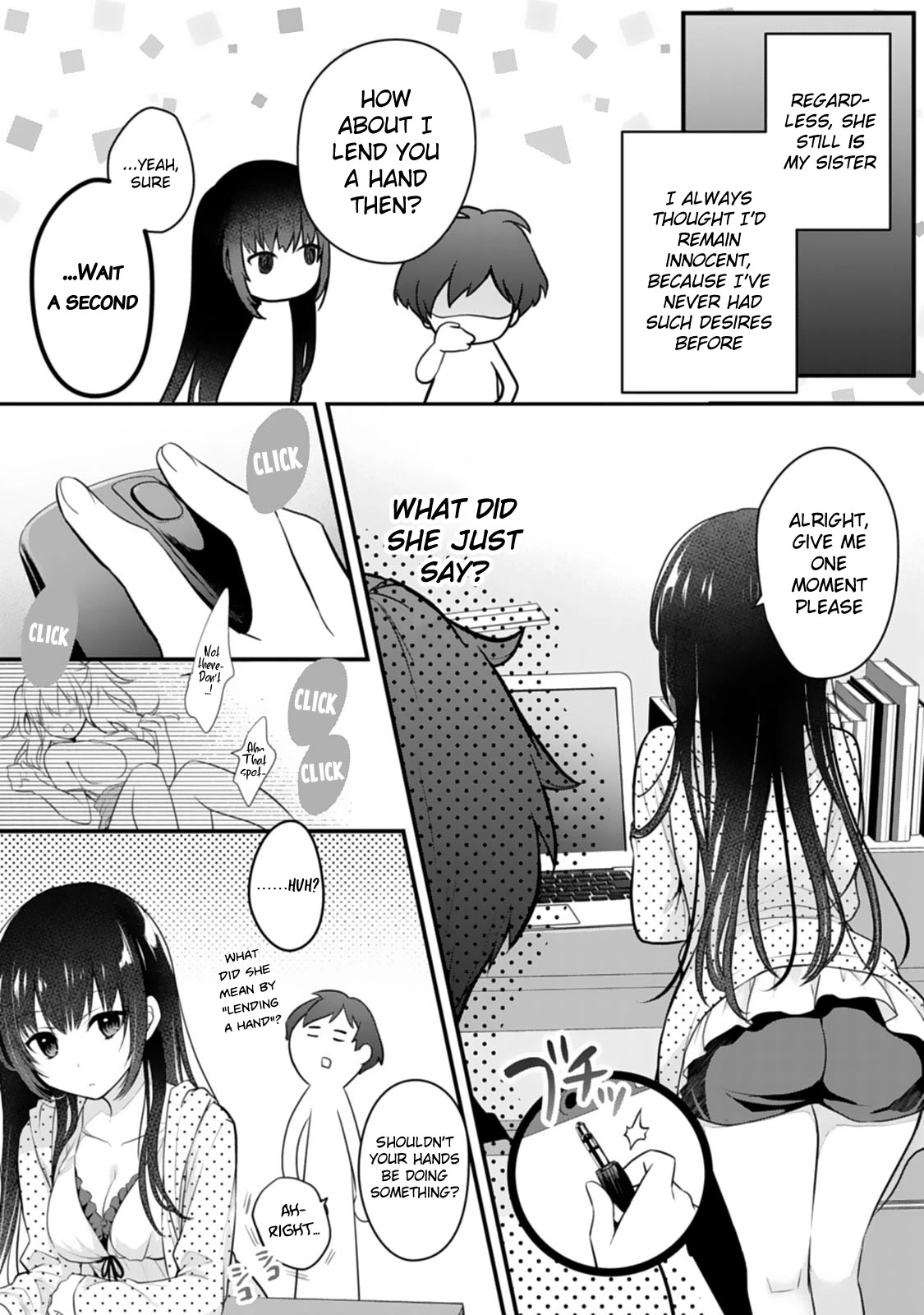 My Little Sister is the Best Masturbation Material chapter 1 page 11