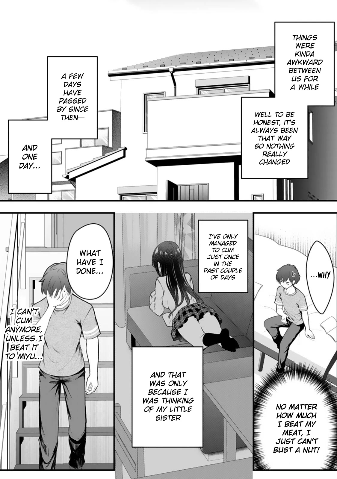 My Little Sister is the Best Masturbation Material chapter 1 page 15