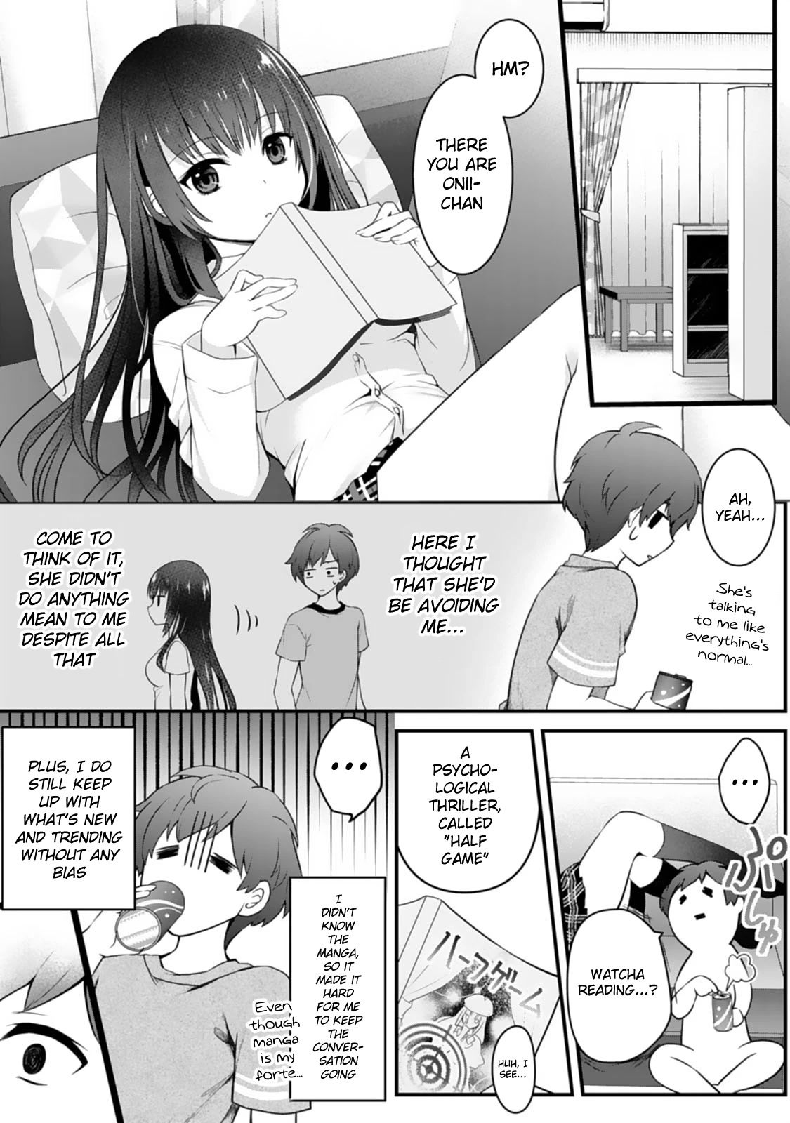 My Little Sister is the Best Masturbation Material chapter 1 page 16