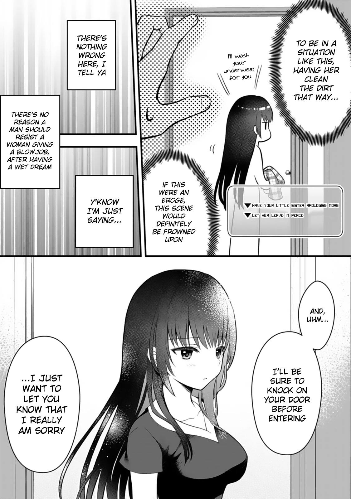 My Little Sister is the Best Masturbation Material chapter 1 page 27