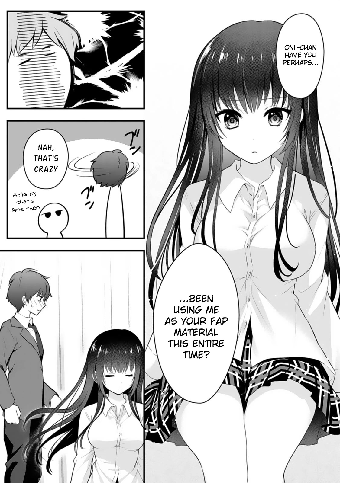 My Little Sister is the Best Masturbation Material chapter 1 page 31