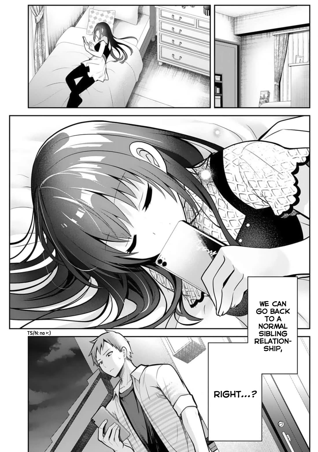 My Little Sister is the Best Masturbation Material chapter 10 page 21