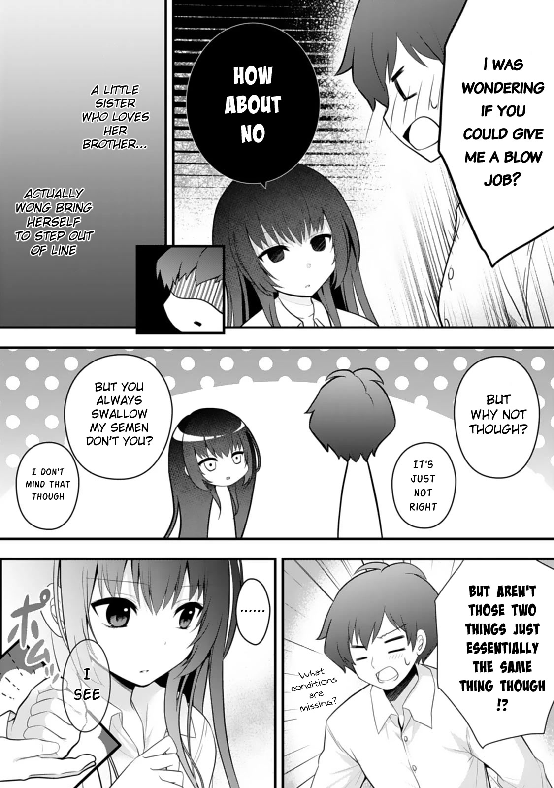My Little Sister is the Best Masturbation Material chapter 2 page 13