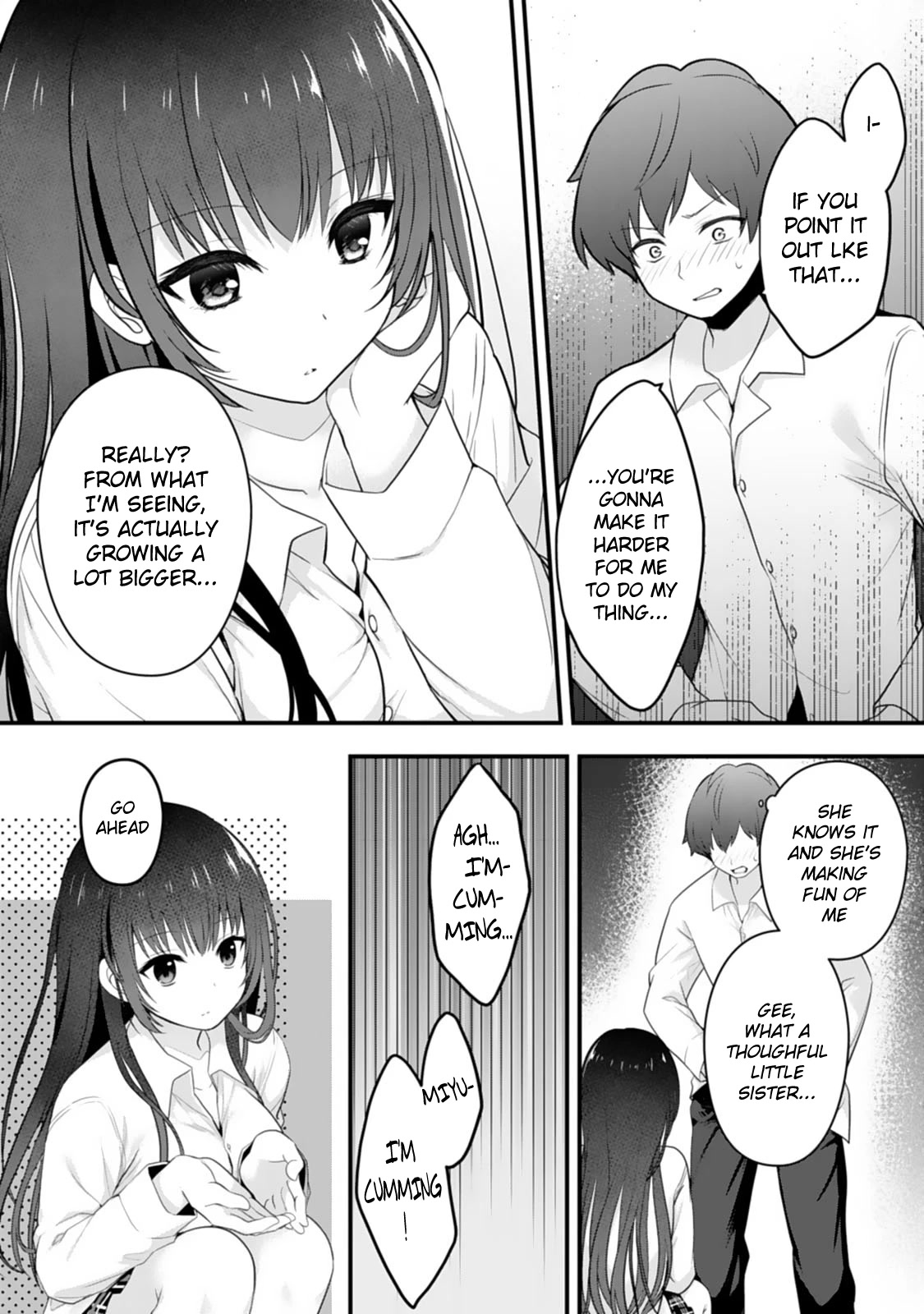 My Little Sister is the Best Masturbation Material chapter 2 page 17