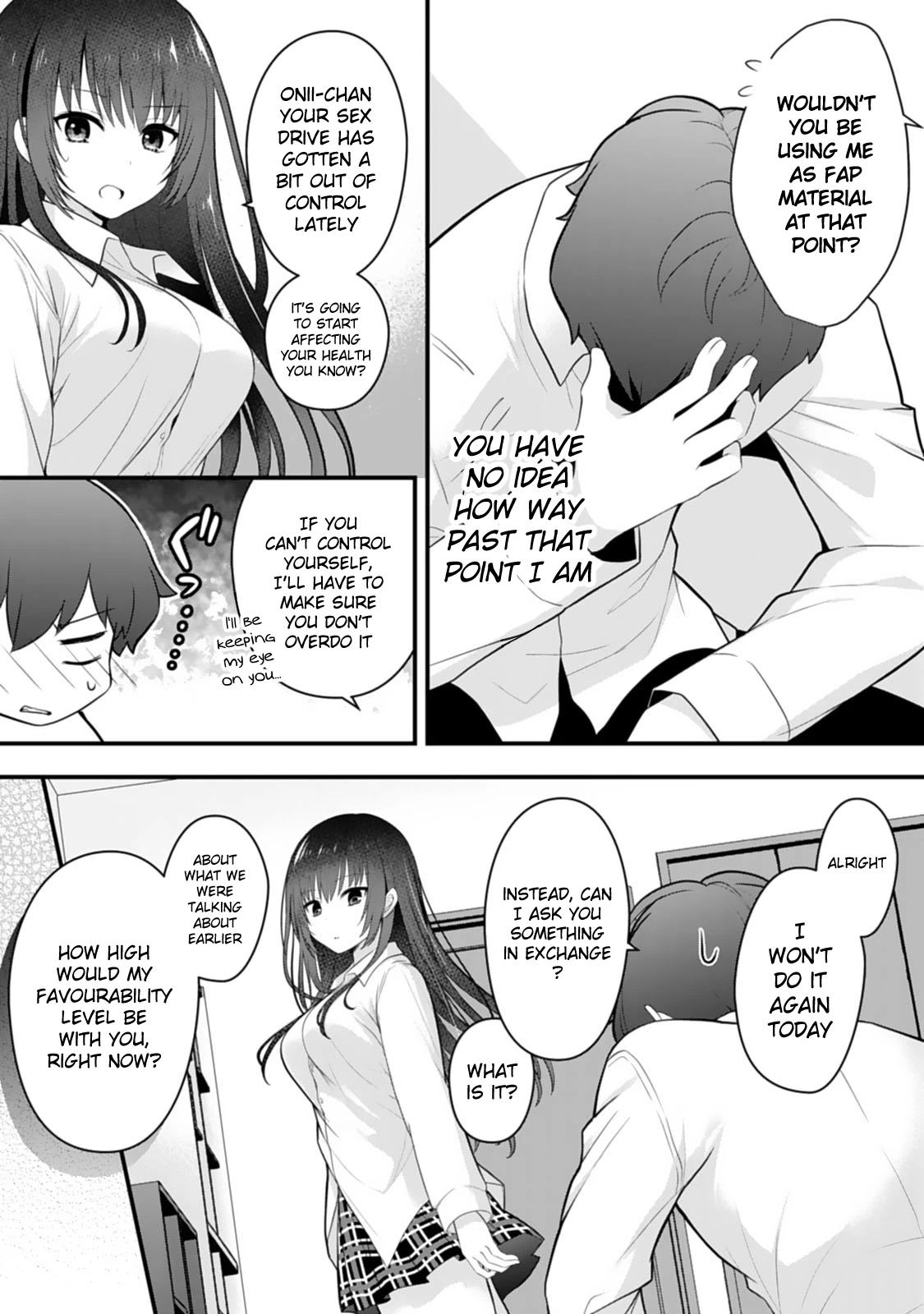 My Little Sister is the Best Masturbation Material chapter 2 page 19