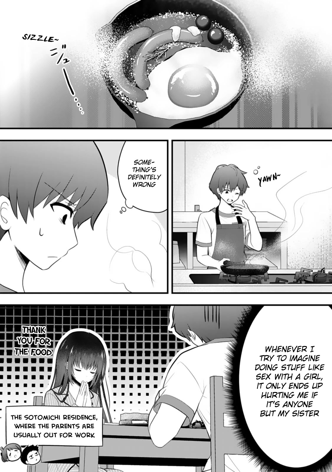 My Little Sister is the Best Masturbation Material chapter 2 page 4