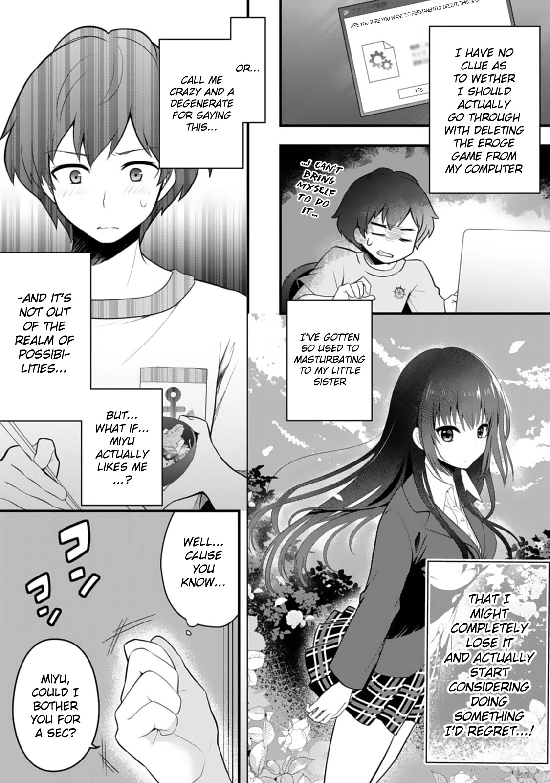 My Little Sister is the Best Masturbation Material chapter 2 page 5