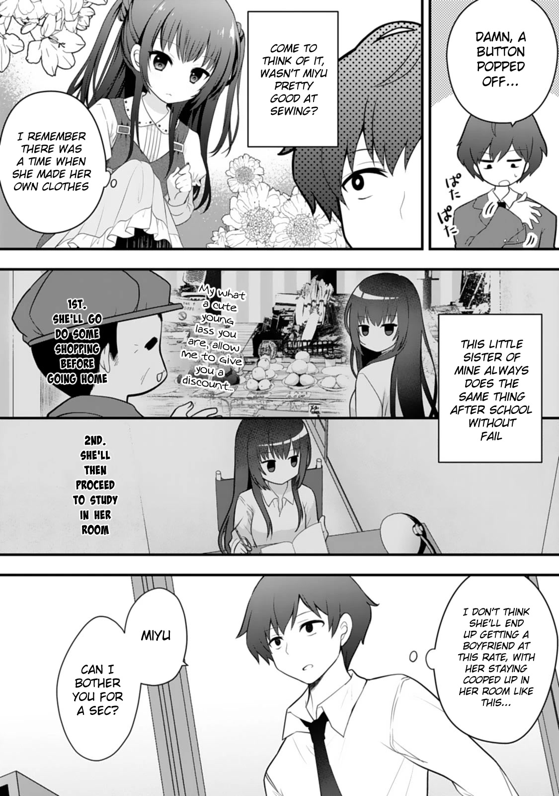 My Little Sister is the Best Masturbation Material chapter 2 page 8