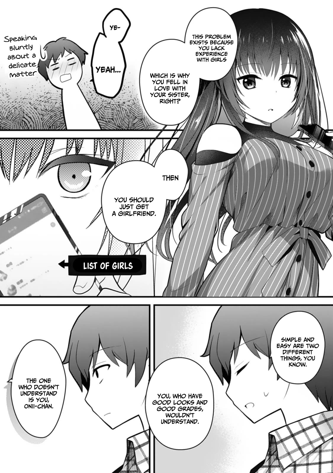 My Little Sister is the Best Masturbation Material chapter 3 page 14