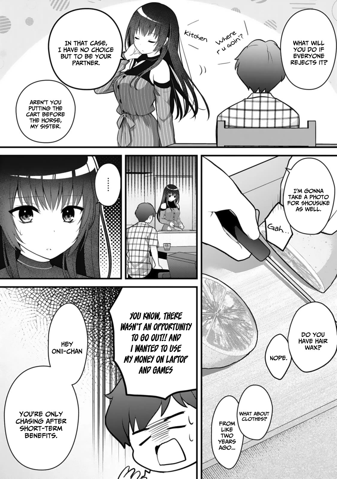 My Little Sister is the Best Masturbation Material chapter 3 page 17