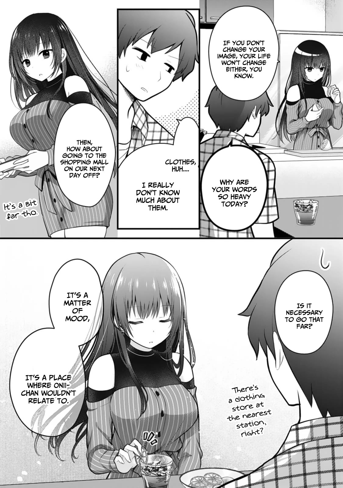 My Little Sister is the Best Masturbation Material chapter 3 page 18