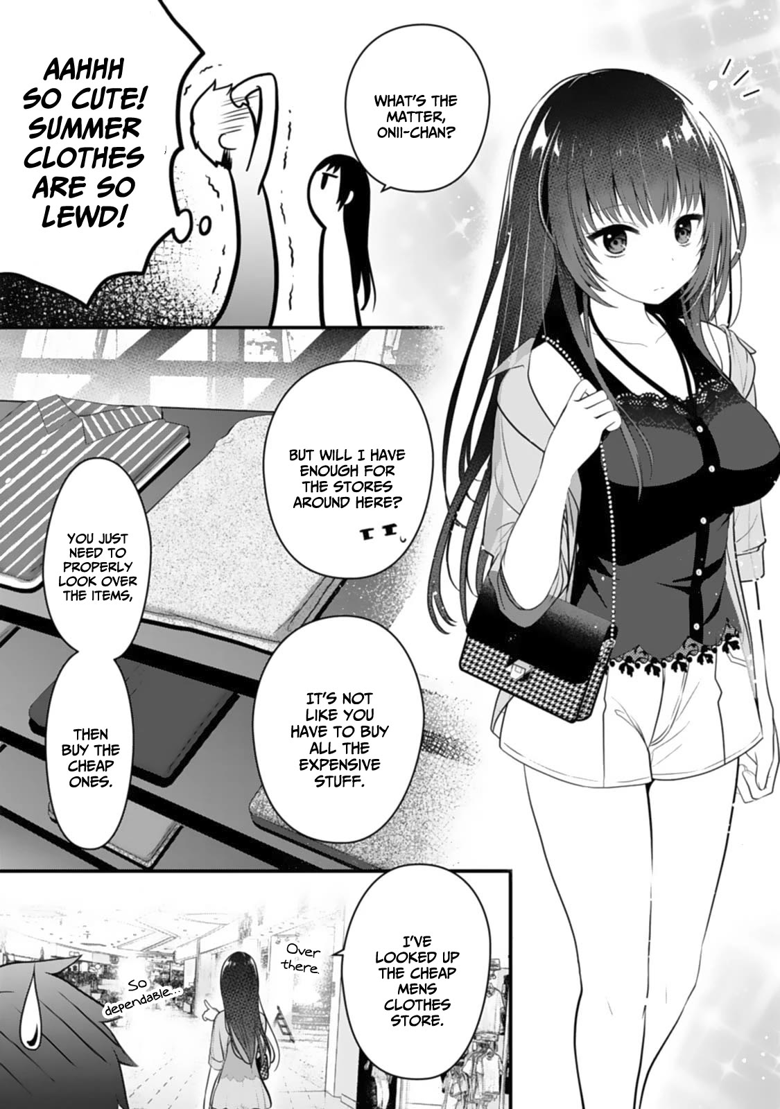 My Little Sister is the Best Masturbation Material chapter 4 page 11