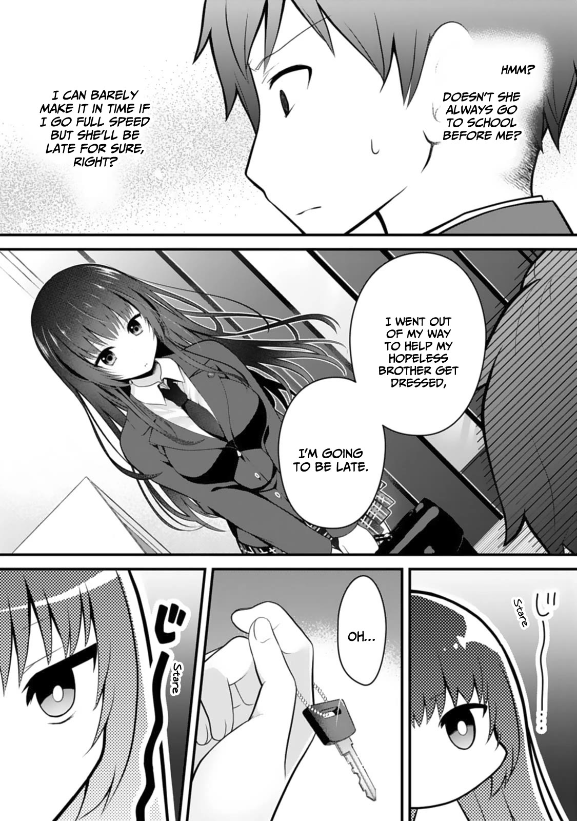 My Little Sister is the Best Masturbation Material chapter 4 page 8